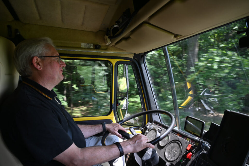 Josef fährt LKW
